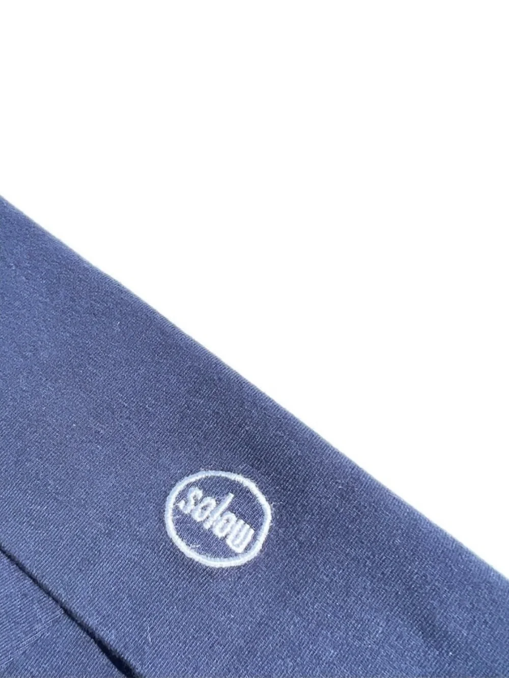 Solow Foldover Flare Legging Girls Size Small (7-8) Navy Blue so low New NWT